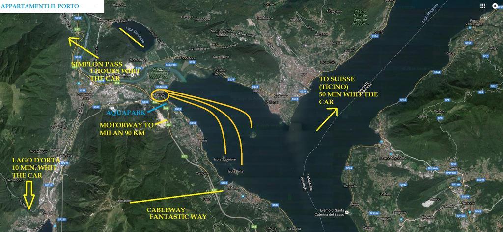 Appartamento Il Porto Baveno Ngoại thất bức ảnh